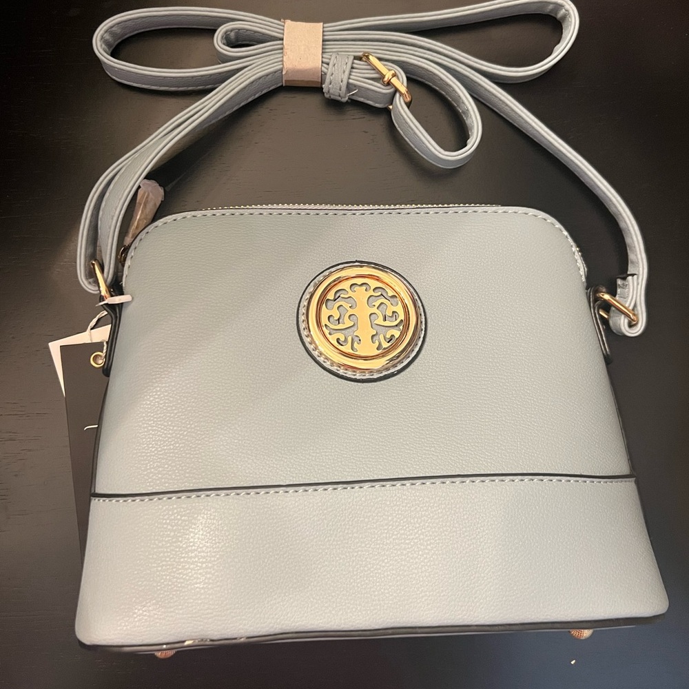 Light Blue Crossbody Bag